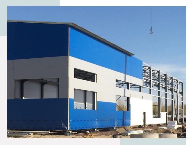 Монтаж ангаров в Усолье-Сибирском от 619 руб. - СтальСтрой-Сль