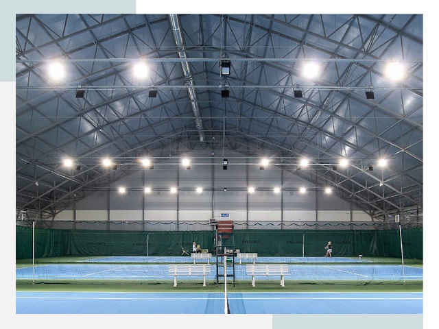 Строительство теннисных кортов в Усолье-Сибирское от 619 руб.