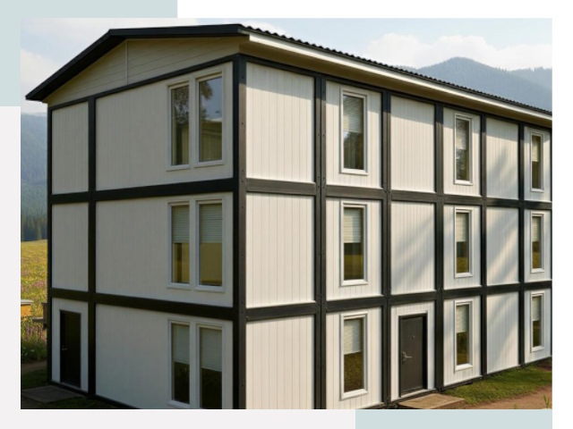 Модульные общежития в Усолье-Сибирском