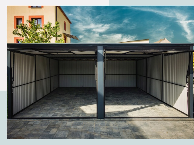 Гаражи из металлоконструкций от 619 руб. в Усолье-Сибирское