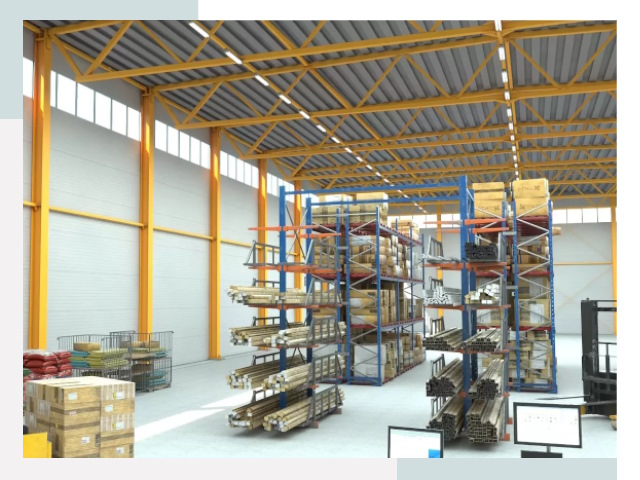 Типовые ангары в Усолье-Сибирском