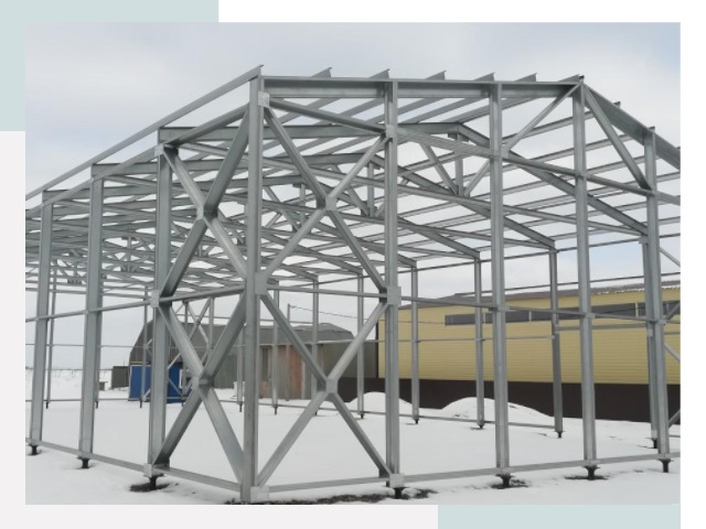 Каркасные ангары в Усолье-Сибирском
