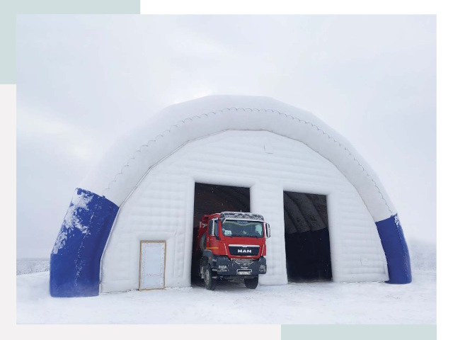 Мобильные ангары в Усолье-Сибирском