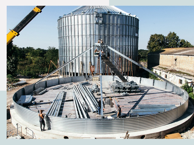 Силосы для зерна в Усолье-Сибирское от 619 руб. - Надёжное хранение