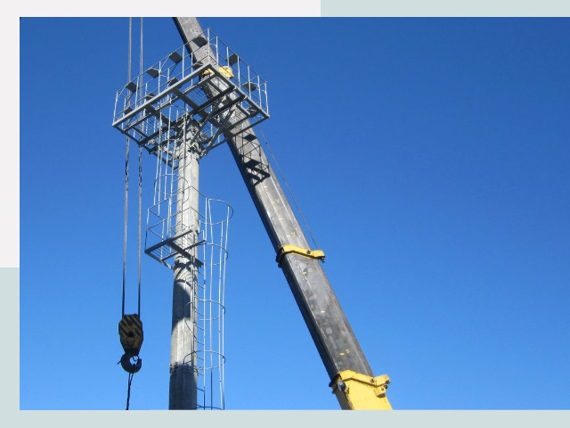 Монтаж осветительных мачт в Усолье-Сибирское от 619 руб.