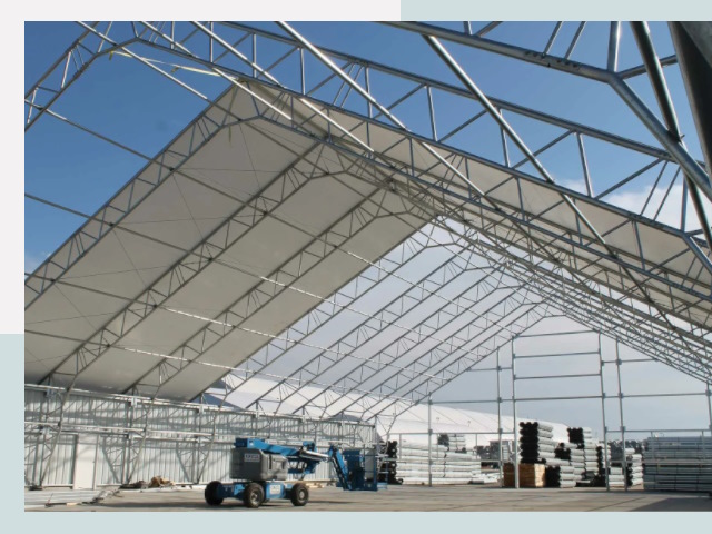 Каркасно-тентовые сооружения от СтальСтрой-Сль по цене 619 руб.