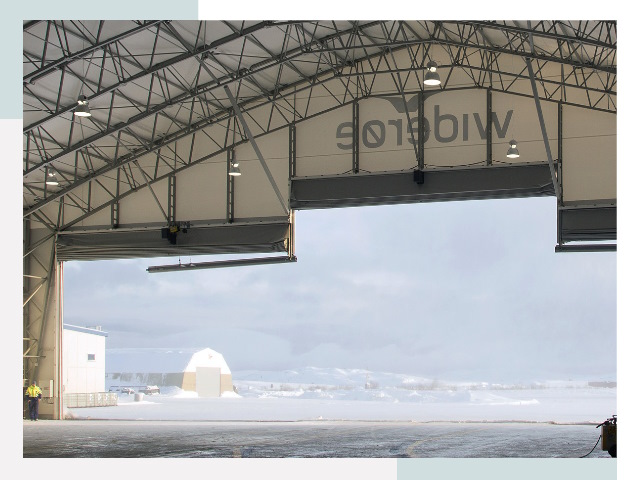 Ворота для ангаров в Усолье-Сибирском