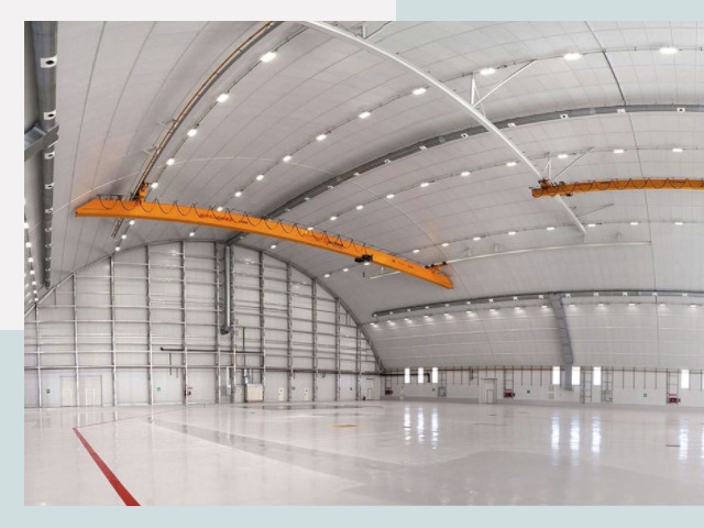 Оснащение ангаров в Усолье-Сибирское от СтальСтрой-Сль - цена от 619 руб.