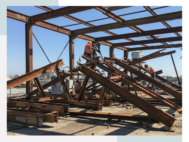 Демонтаж металлоконструкций в Усолье-Сибирском от 619 руб.