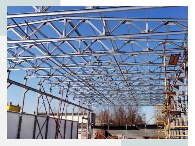 Металлокаркасы для складов в Усолье-Сибирском