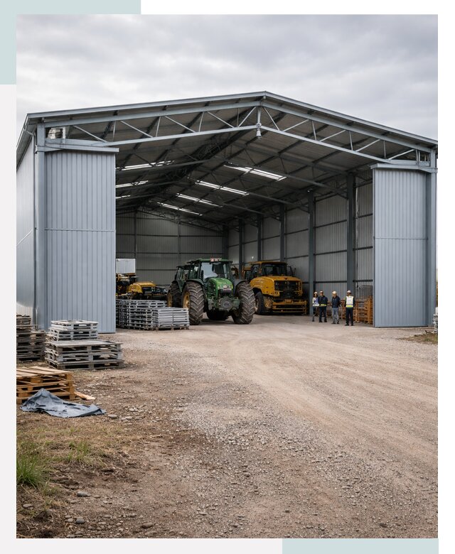 Ангары для сельхозтехники в Усолье-Сибирском от 20640 р. | СтальСтрой-Сль