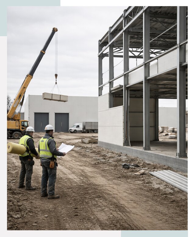 Строительство холодильных складов в Усолье-Сибирском от 46440 р. - СтальСтрой-Сль