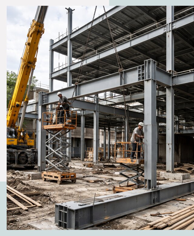 Строительство торгово-офисных зданий под ключ в Усолье-Сибирском